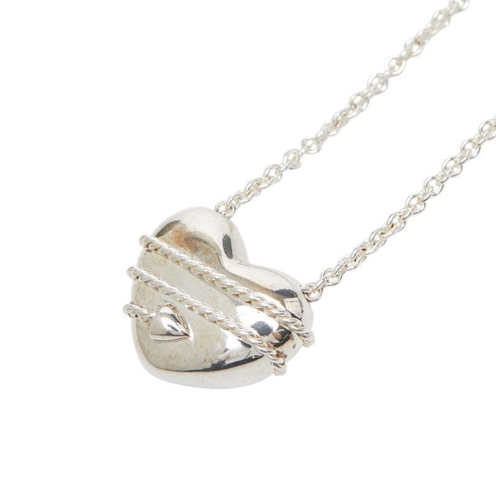 Tiffany & Co. Heart & Arrow Necklace Sterling Silver 925